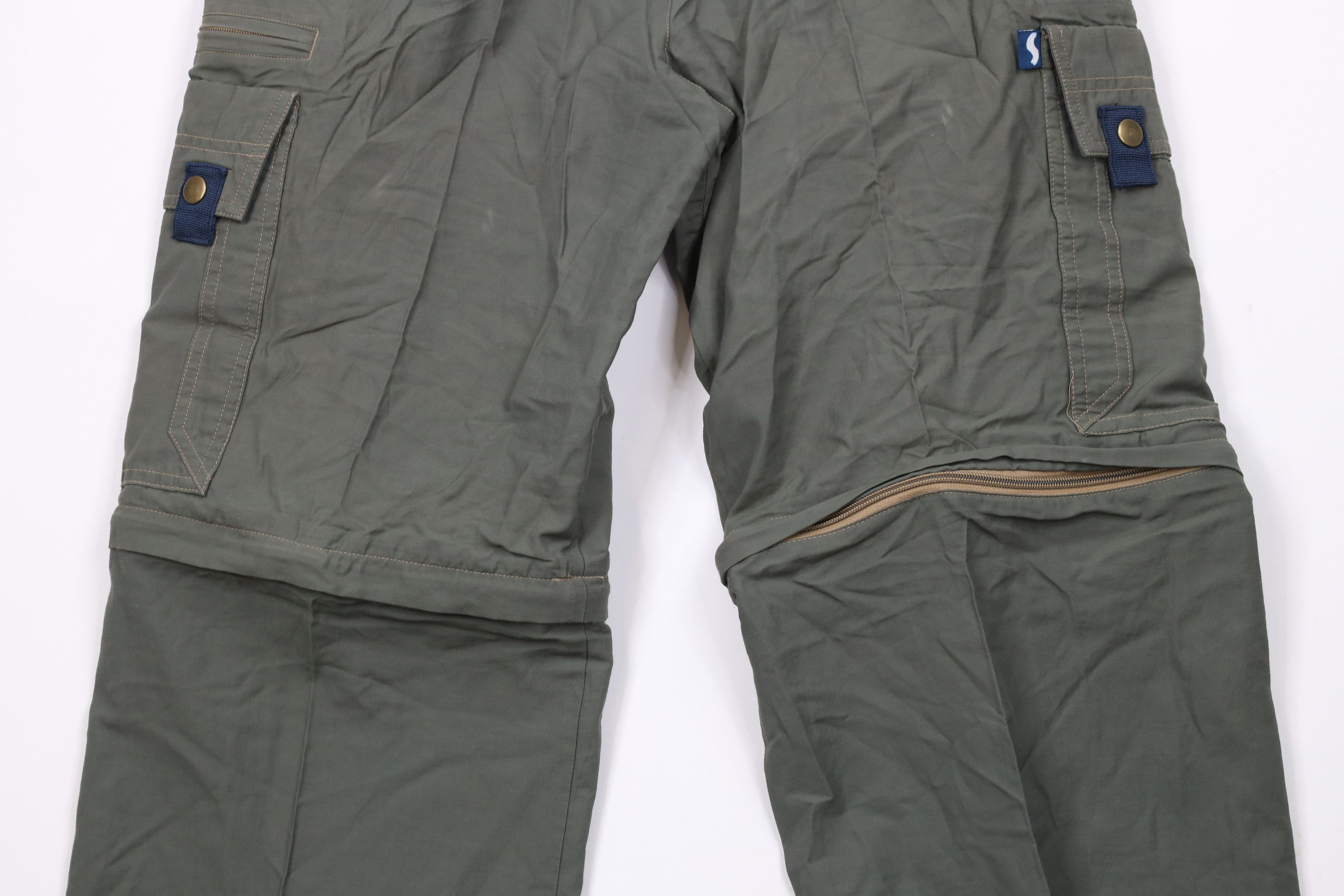 Vintage Vintage 90s Y2K Streetwear Convertible Cargo Pants Shorts Size US 30 / EU 46 - 12 Thumbnail