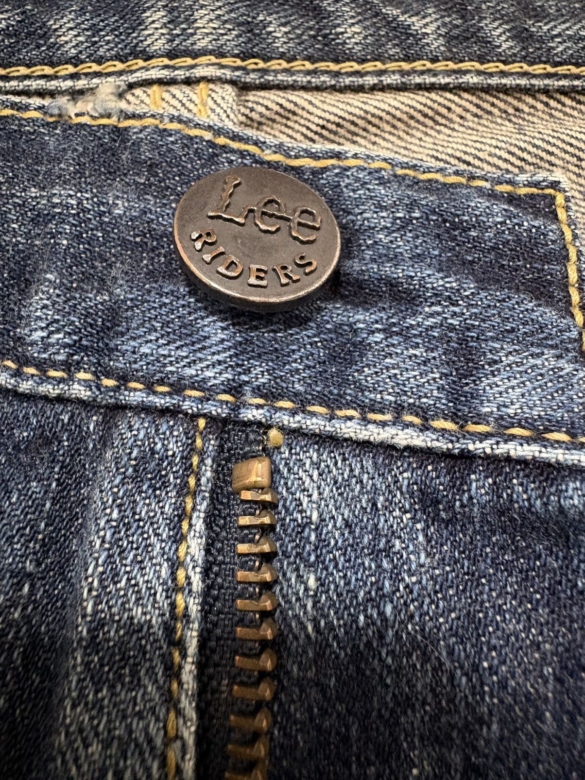 Vintage Vtg Lee Riders Flare Bootcut Distressed Jeans Size US 30 / EU 46 - 16 Thumbnail