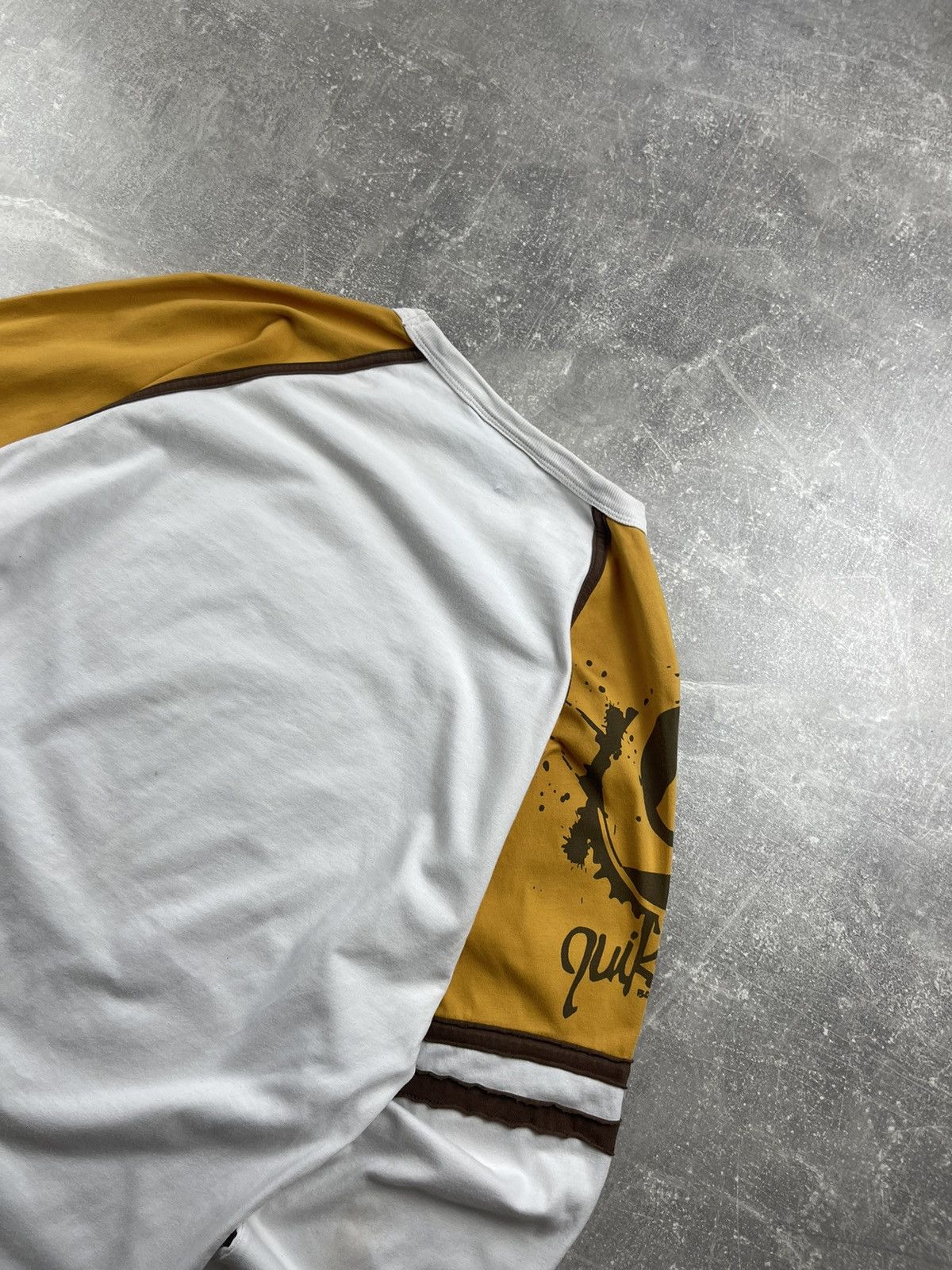Quiksilver VTG 90s Y2K Quiksilver Long Sleeve Raglan T-Shirt 70s Style Size US L / EU 52-54 / 3 - 7 Thumbnail