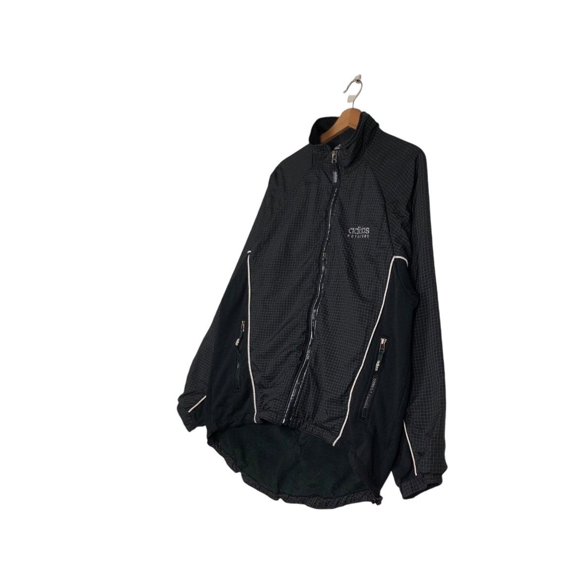 Adidas 📌Vintage Adidas Adventure Zipper Jacket Tartan Design Size US M / EU 48-50 / 2 - 3 Thumbnail
