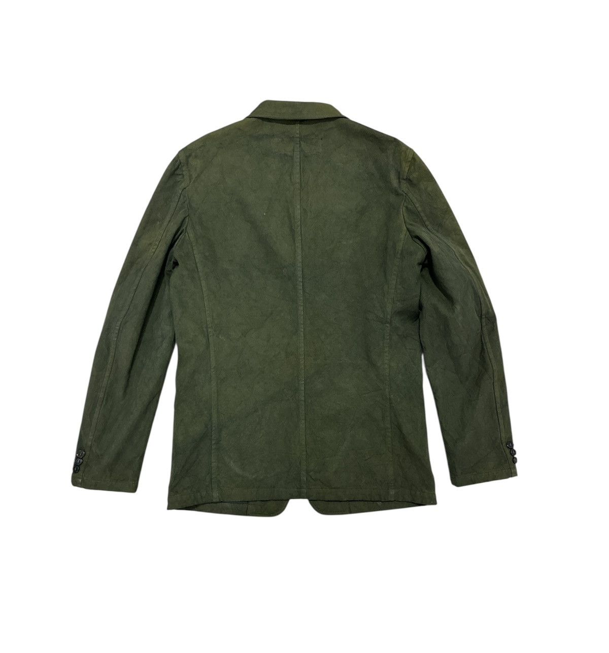 Comme des Garcons × Comme des Garcons Homme Plus AD04 Comme Des Garcons Homme Jacket Olive Color Design Size US L / EU 52-54 / 3 - 2 Thumbnail