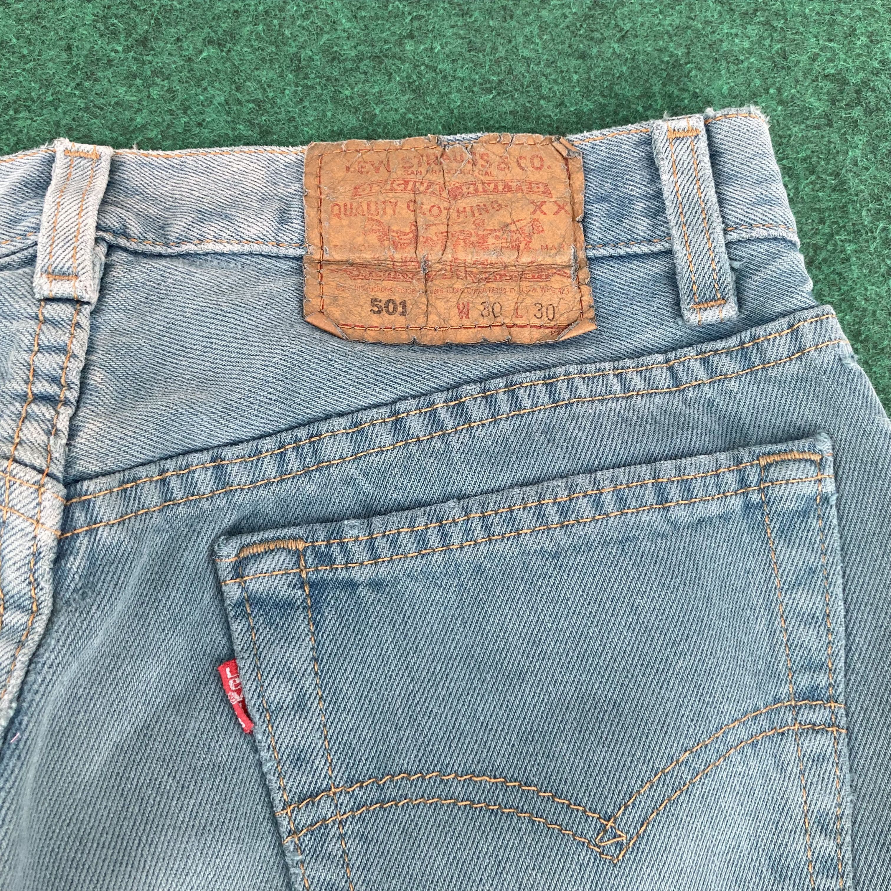 Levi's × Vintage Vtg Levis 501 Faded Sz 29 Punk Grunge Jeans Size US 29 - 10 Thumbnail
