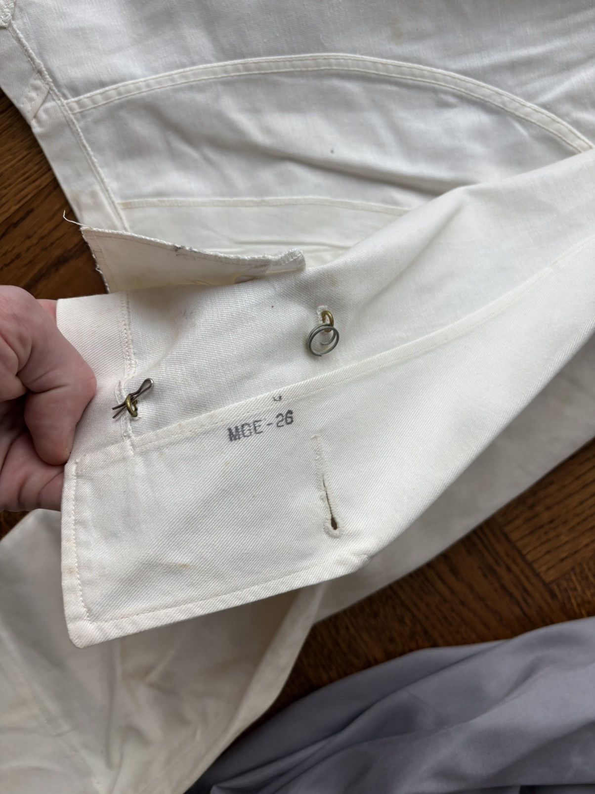 Vintage 1960s Vintage Royal Canadian Navy Service Blazer Cropped 50s Size XS / US 0-2 / IT 36-38 - 11 Thumbnail