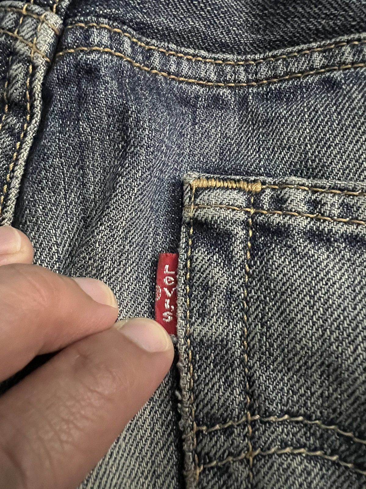 Levi's Vintage Levis 501 Distressed Jeans Rare Size US 30 / EU 46 - 19 Thumbnail