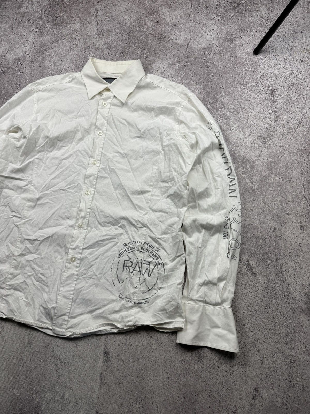 G-Star Avant Garde G star Junya Japanesse Big Logo Y2K Shirt rare Size US L / EU 52-54 / 3 - 2 Thumbnail