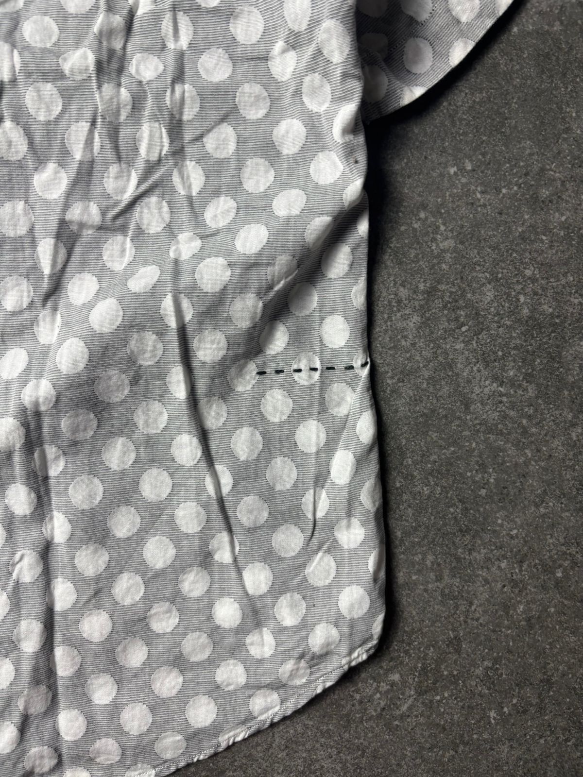 Japanese Brand RARE 2000s Jipijapa Japan Polkadot Cut & Sew Button-Up Shirt Size US M / EU 48-50 / 2 - 13 Thumbnail