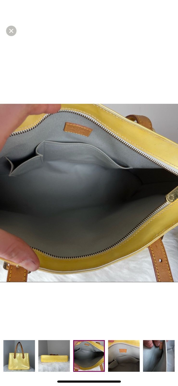 Louis Vuitton Louis Vuitton Brentwood Tote – Monogram Vernis (Authentic) Size ONE SIZE - 7 Thumbnail