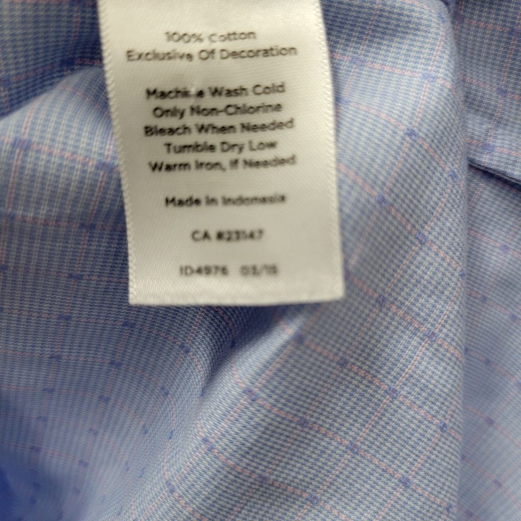 Talbots Talbots Women's Ruffled Collar Roll Tab-Sleeves Cotton Top Size XXL / US 16-18 / IT 52-54 - 7 Thumbnail