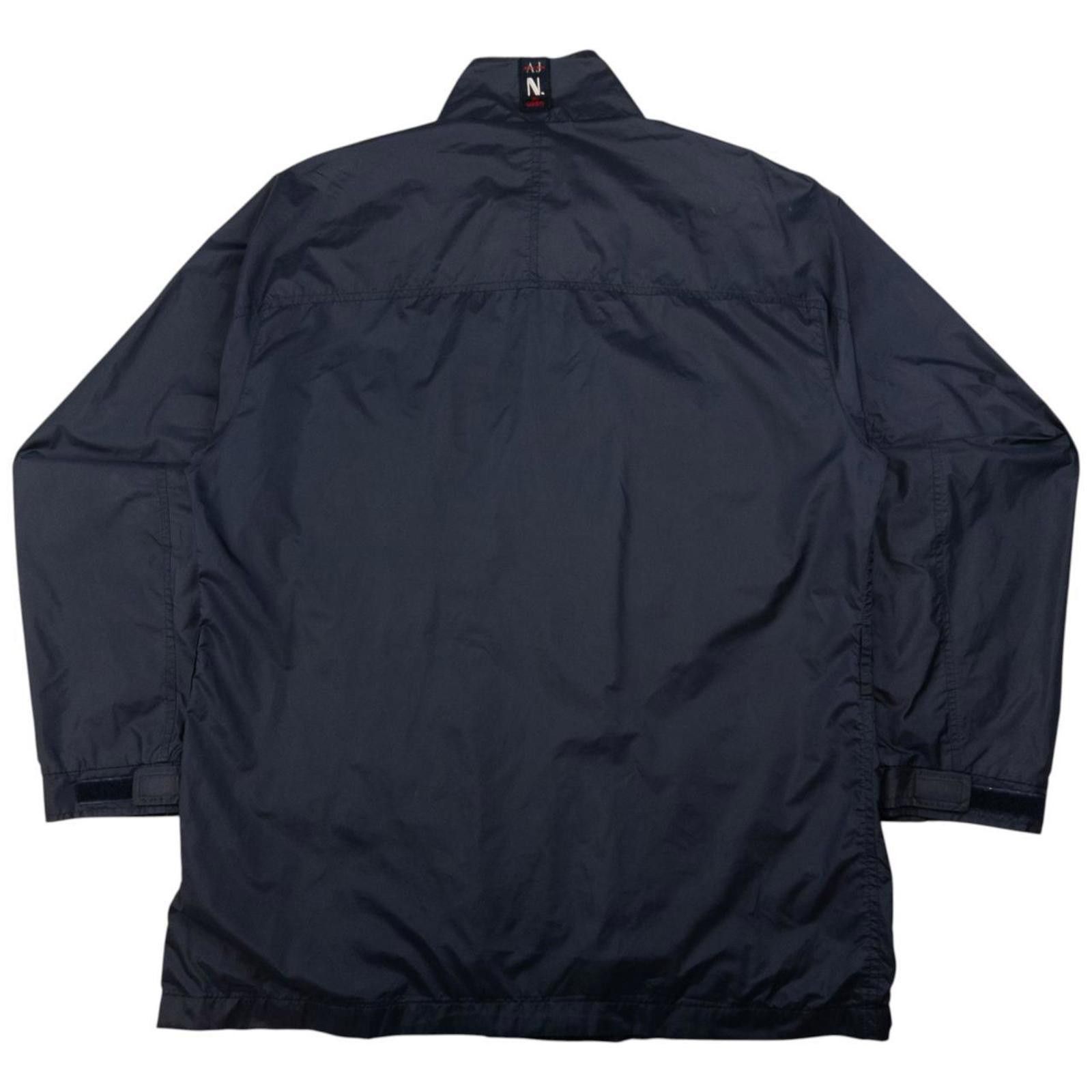 Designer Vintage Armani Jeans Zip Up Cargo Jacket Size Size US L / EU 52-54 / 3 - 2 Thumbnail