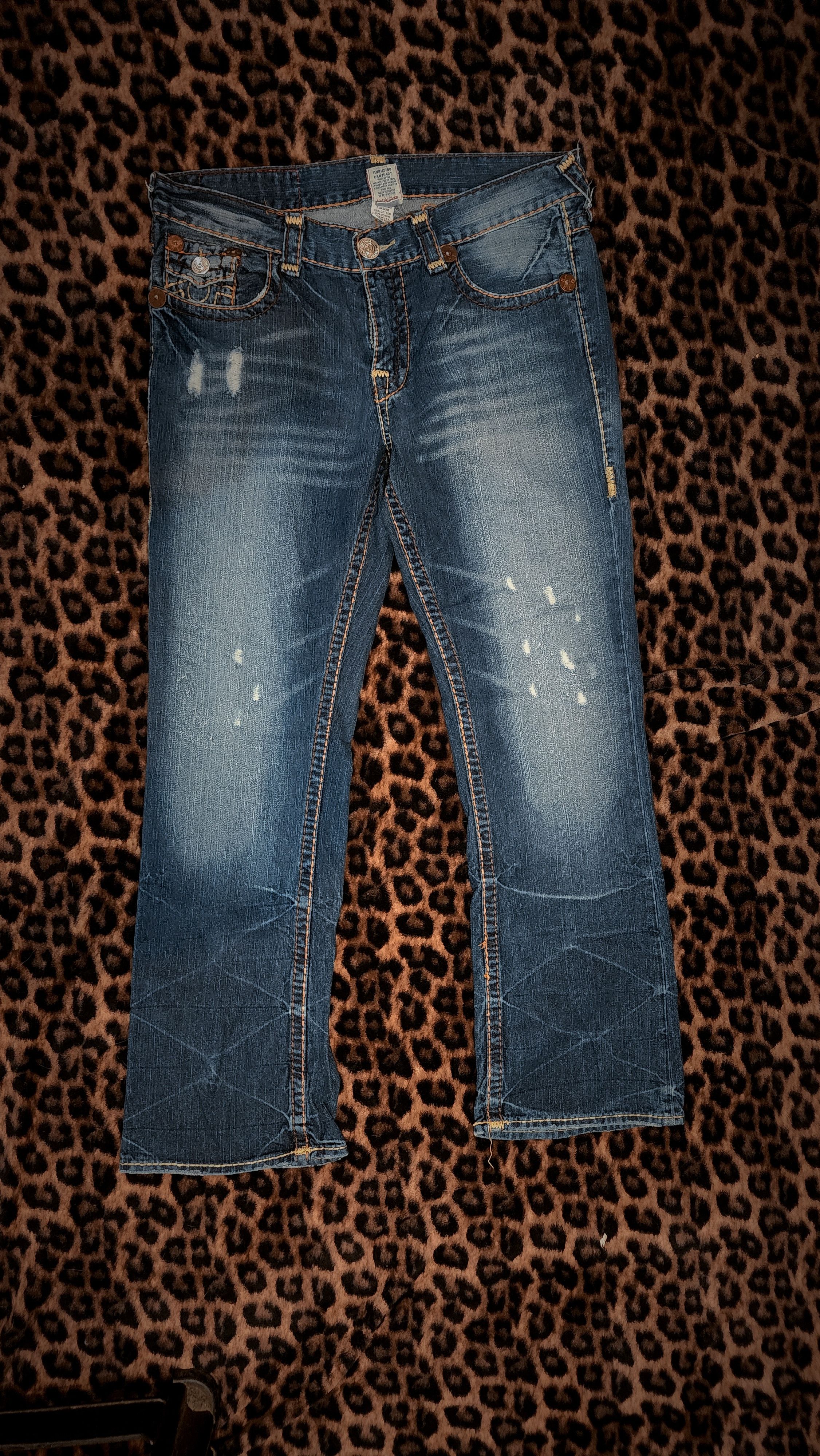 True Religion True Religion Super T Vintage Jeans Size US 36 / EU 52 - 11 Thumbnail