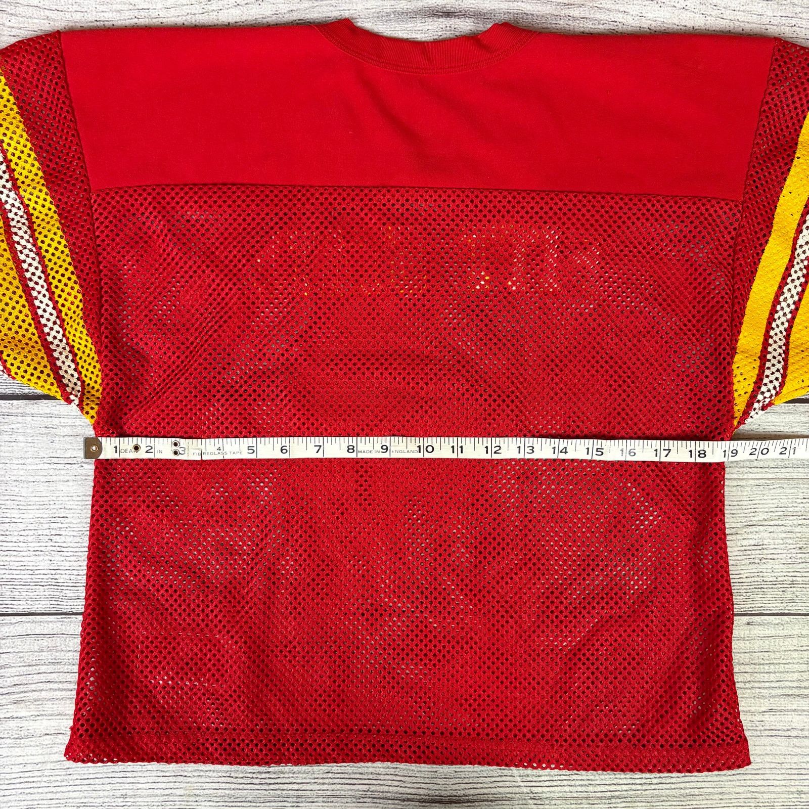 Russell Athletic × Vintage 1990s Pittsburg State University Mesh Practice Jersey Size US XL / EU 56 / 4 - 5 Thumbnail