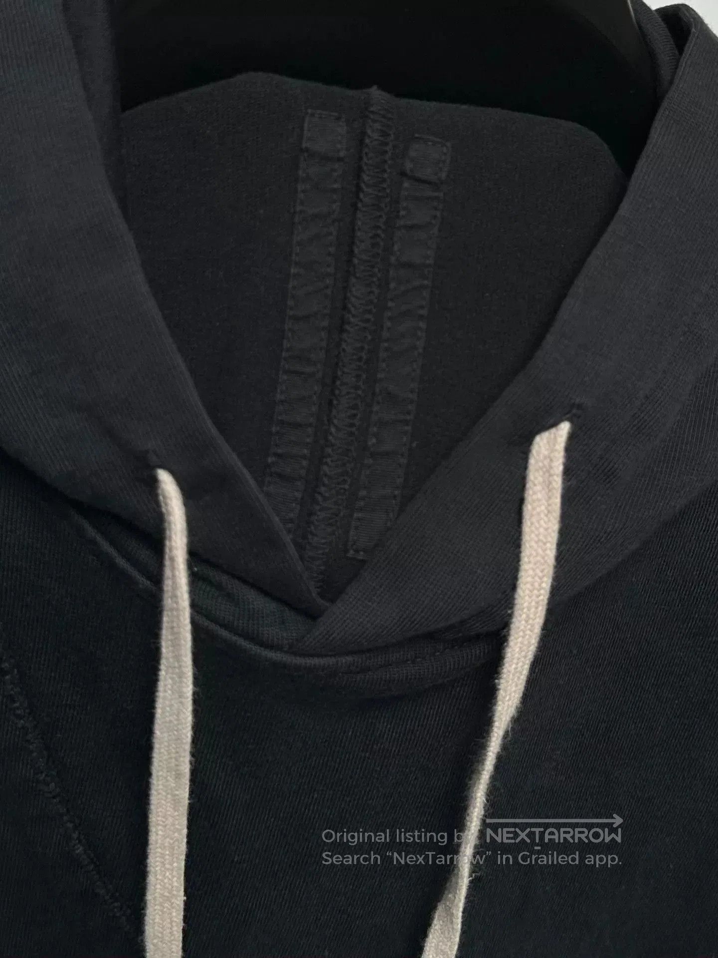 Rick Owens Rick Owens RO Asymmetric Long Hoodie. Size US S / EU 44-46 / 1 - 3 Thumbnail