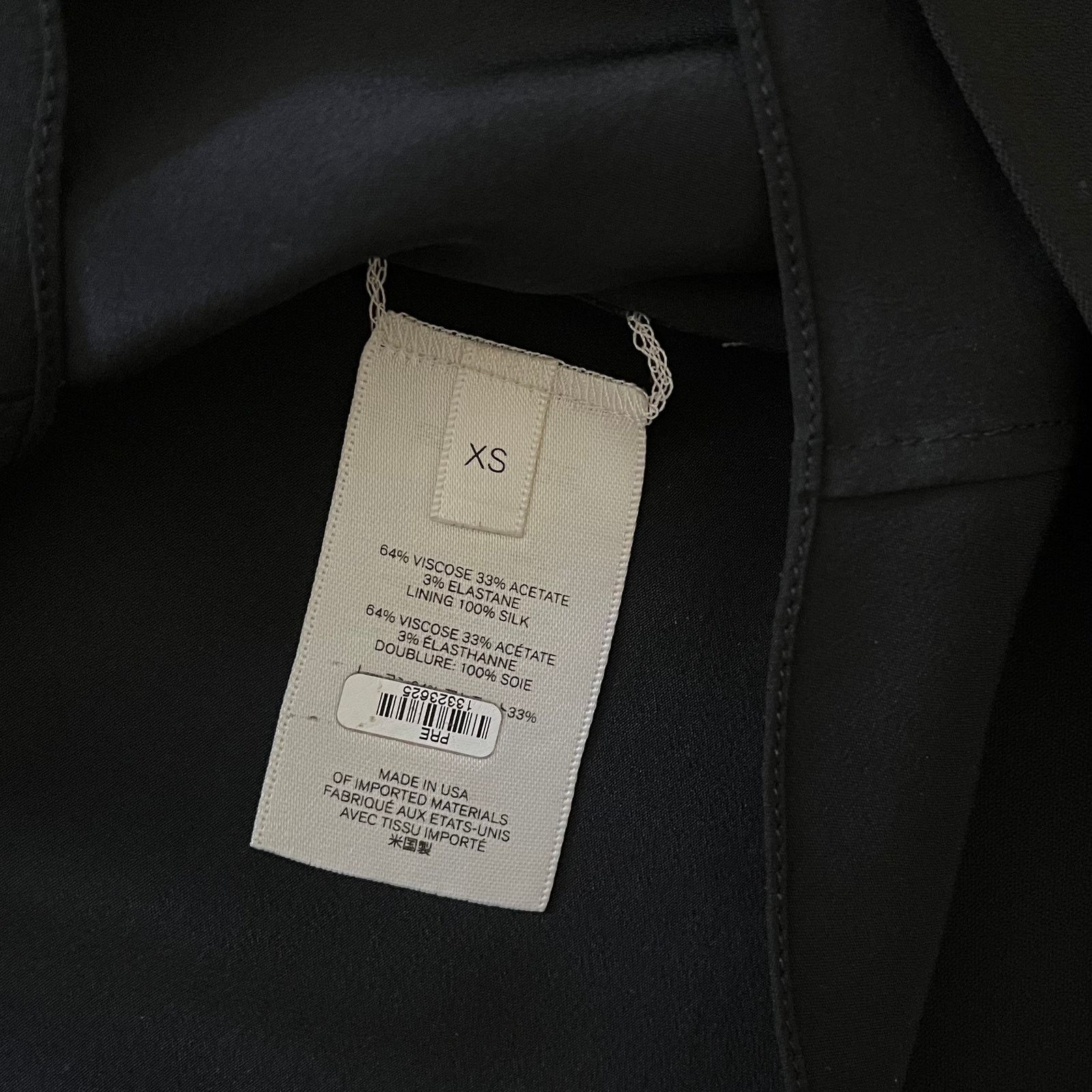The Row The Row Perry Black V-Neck Dolman-Sleeve Shift Dress Size XS / US 0-2 / IT 36-38 - 6 Thumbnail