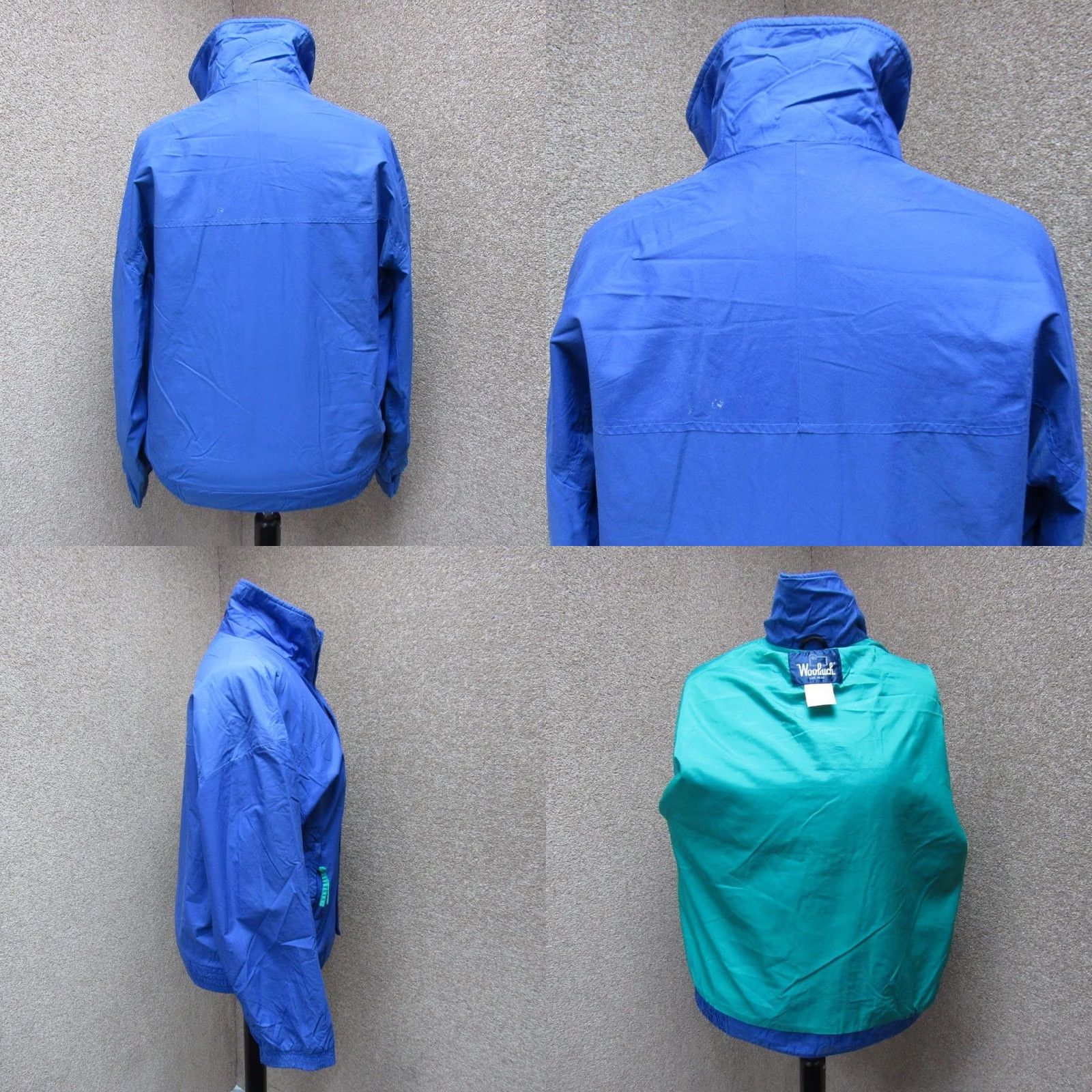 Vintage MENS WOOLRICH JACKET L Blue All Seasons Nylon Jacket Size US L / EU 52-54 / 3 - 8 Thumbnail