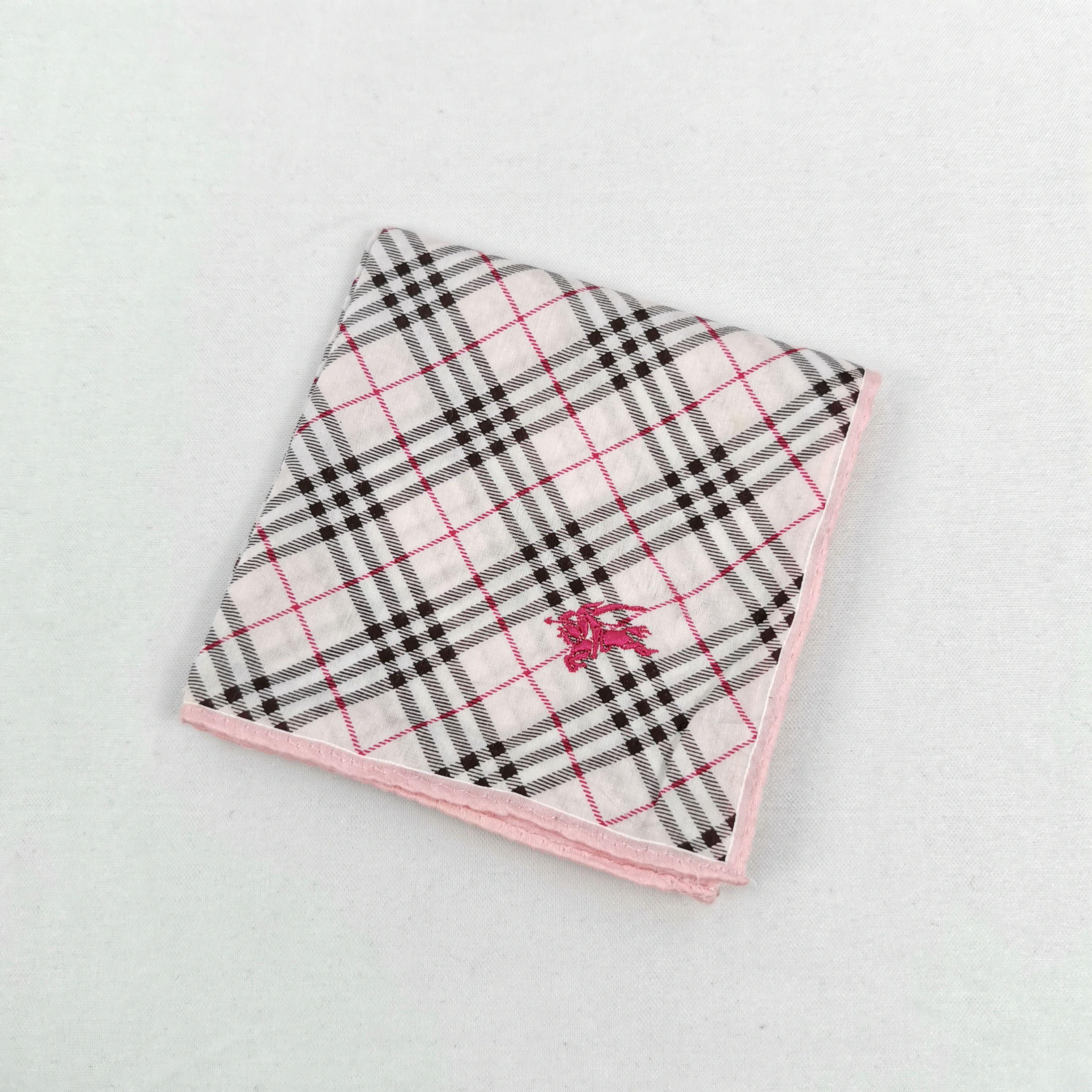 Burberry Vintage Burberry Handkerchief Neckerchief Bandana Size ONE SIZE - 4 Thumbnail