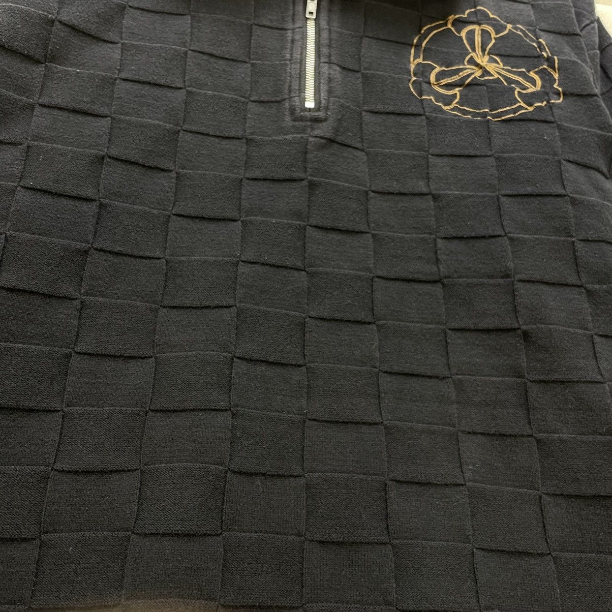 Toyo Enterprises 💥Vintage Karakuri Tamashi Plaid Checked Embroidery Dragon Size US L / EU 52-54 / 3 - 6 Thumbnail