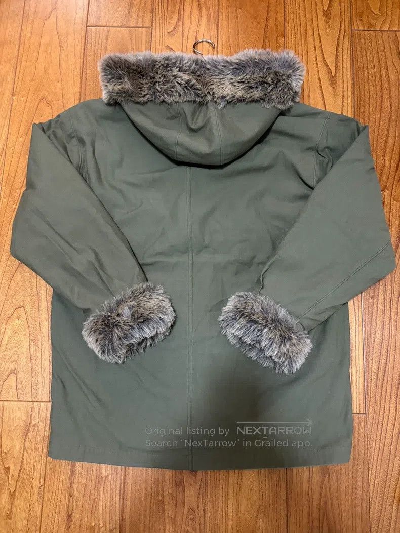 Wtaps Wtaps Capless jacket with half zipper and fur collar Size US XL / EU 56 / 4 - 4 Thumbnail