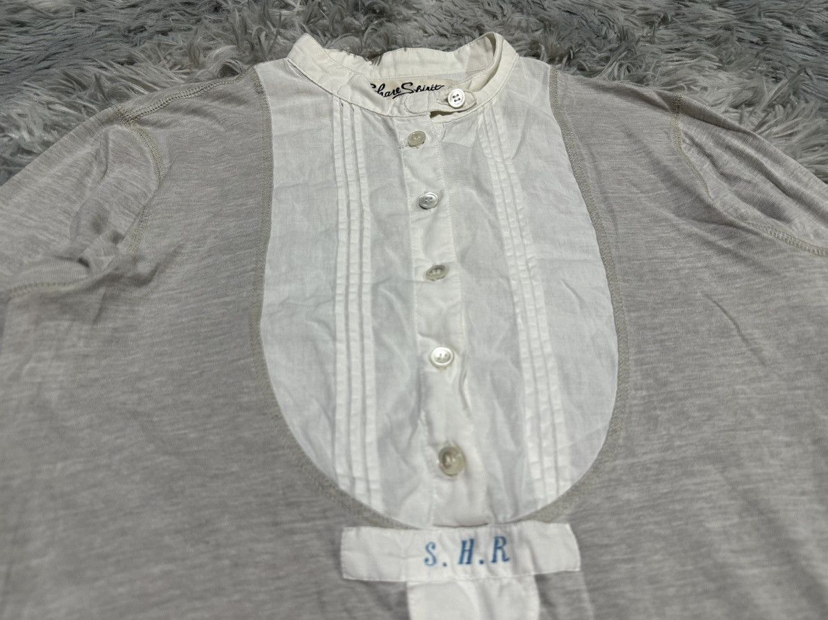 Share Spirit Homme 🔥Y2K Archived Share Spirit Half Button Long Shirt Size US M / EU 48-50 / 2 - 4 Thumbnail