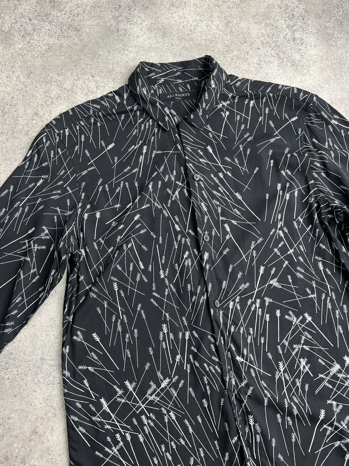Allsaints Allsaints printed shirt Size US S / EU 44-46 / 1 - 1 Thumbnail
