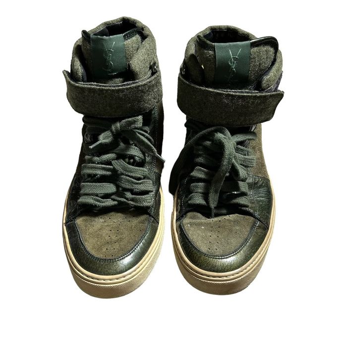 Vintage Vintage Yves Saint Laurent High Sneaker /Shoes | Grailed