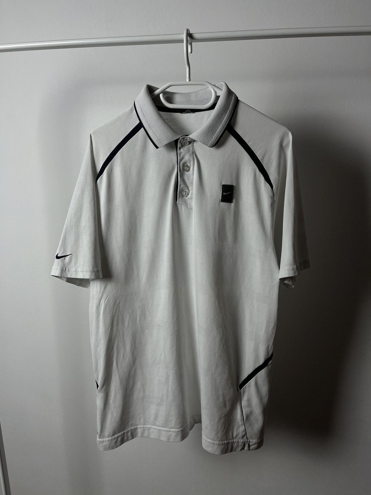 Nike × Vintage Vintage Nike Retro Tennis Golf Polo T shirt Tee Size US XL / EU 56 / 4 - 1 Thumbnail