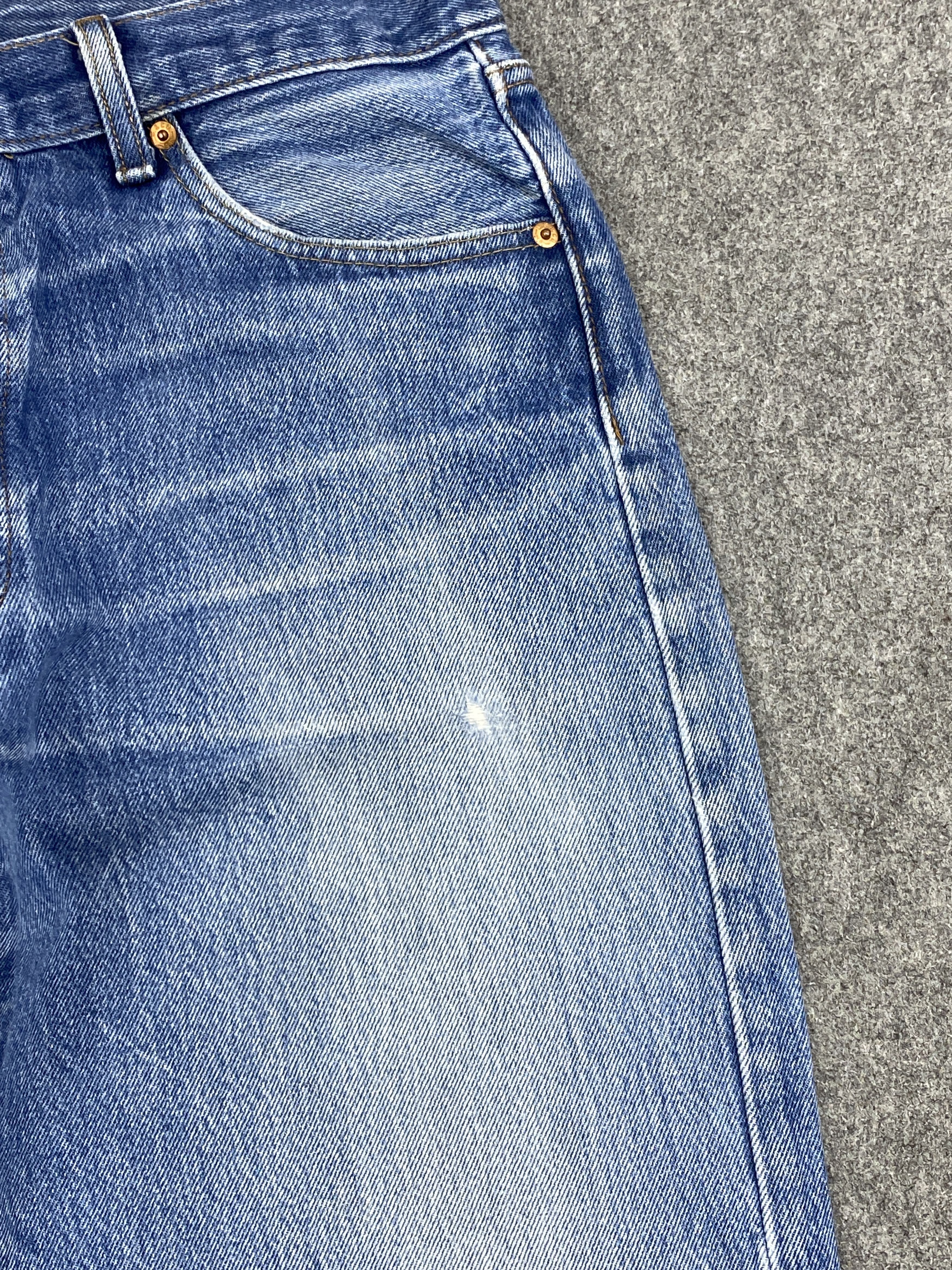Levi's × Vintage Blue Denim Vintage Levis 501 Denim Size US 35 - 10 Thumbnail