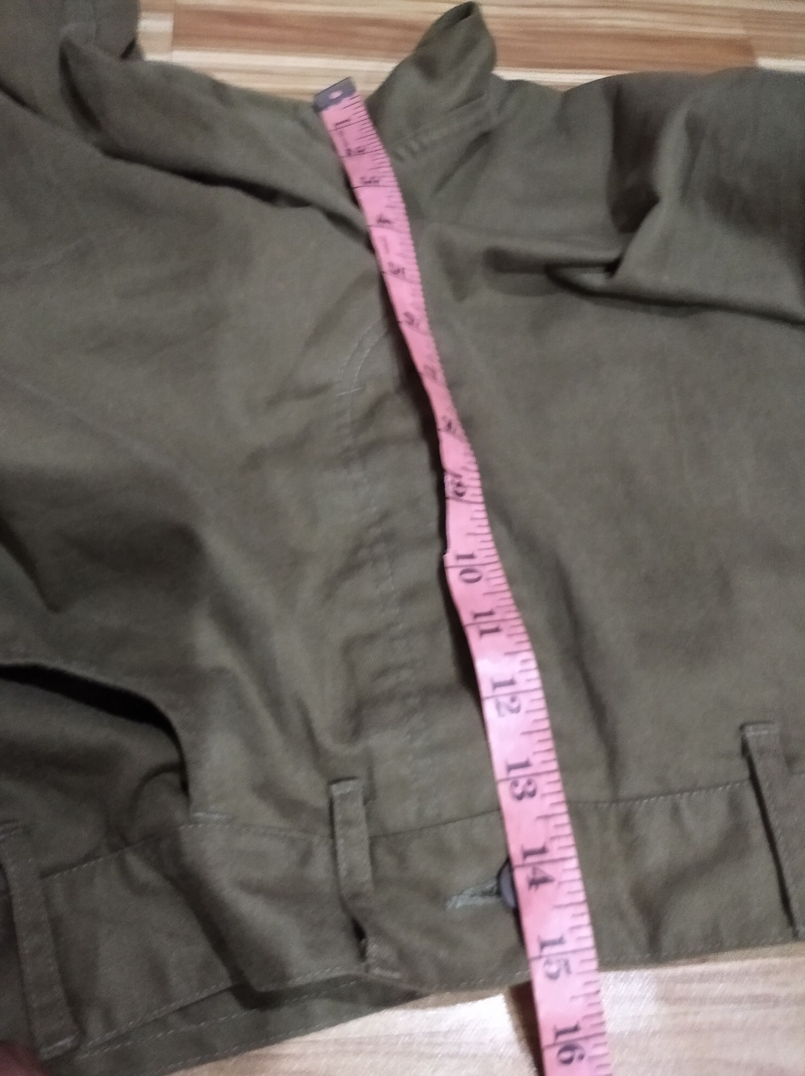 Vintage vtg *rare* Czech Republic button-fly military pants Size US 35 - 12 Thumbnail