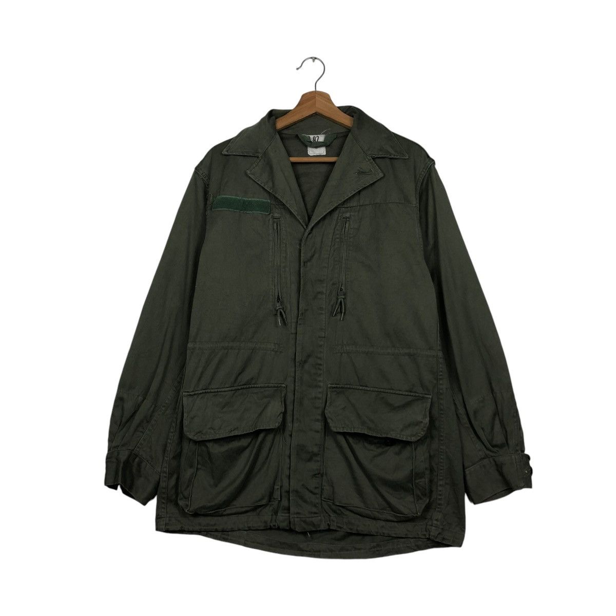 Vintage 🔥VINTAGE CHORE MILITARY JACKET C 92 H. ROQUETTE US NAVY Size US M / EU 48-50 / 2 - 3 Thumbnail