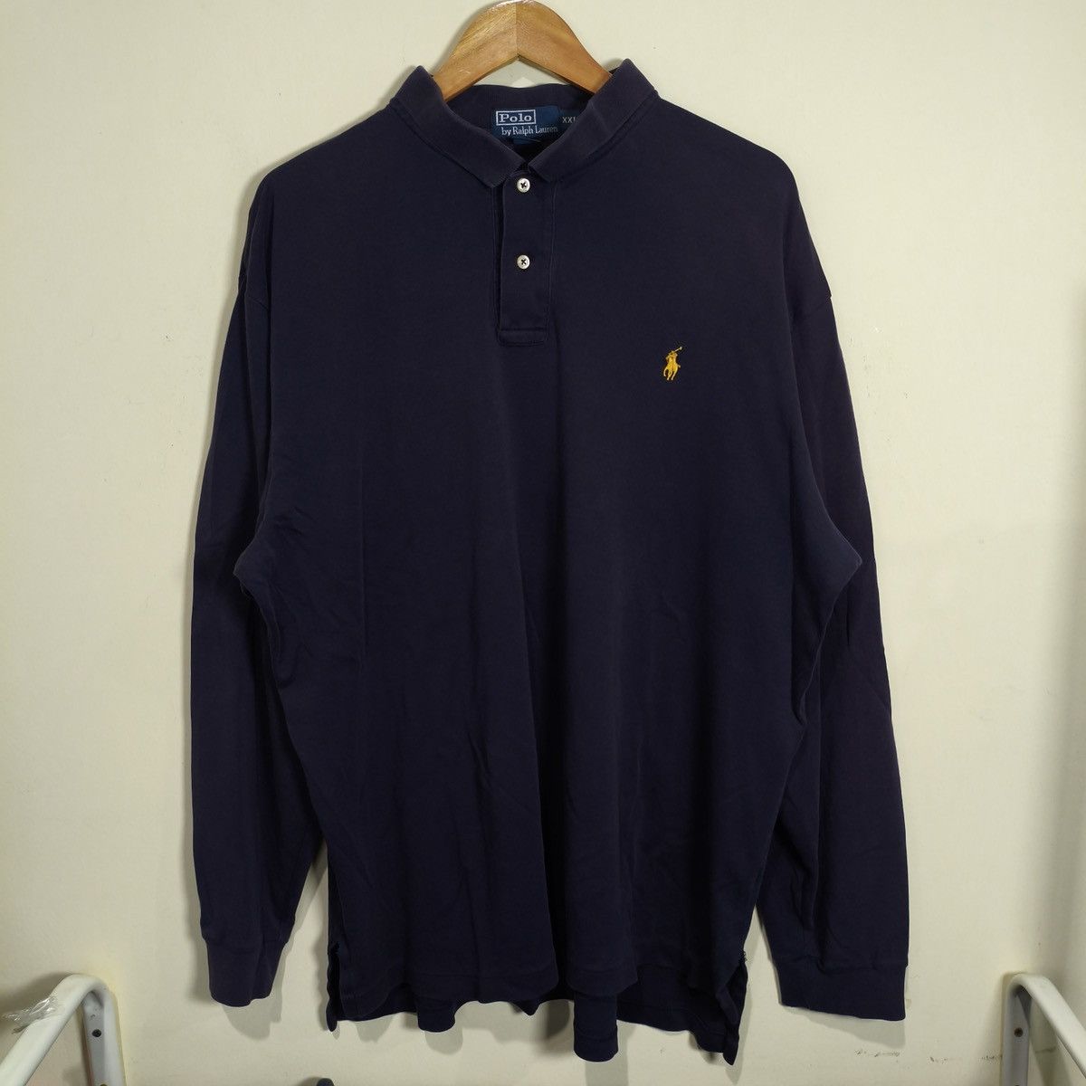 Polo Ralph Lauren Polo Ralph Lauren Collar Longsleeve Tee Size US XXL / EU 58 / 5 - 1 Thumbnail