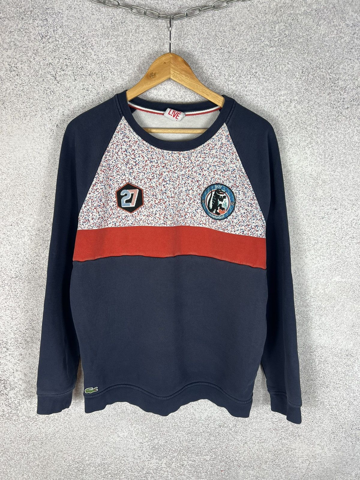 Lacoste Lacoste Live Logo Sweatshirt Size US XL / EU 56 / 4 - 1 Thumbnail