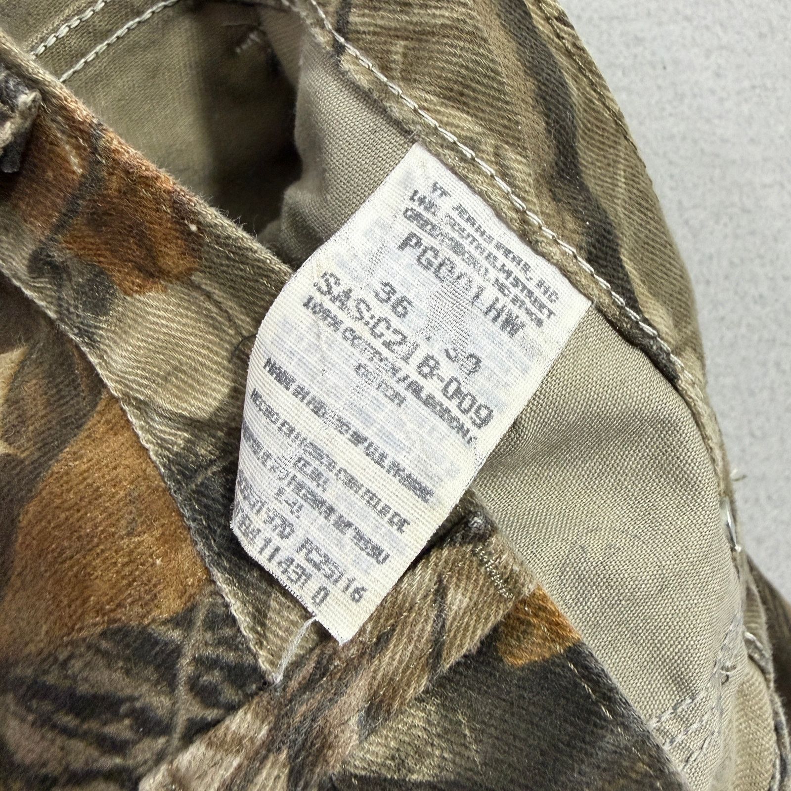 Vintage Vintage Pro Gear Camo Jeans Men's 36x30 Green Camouflage 90s Size US 36 / EU 52 - 4 Thumbnail