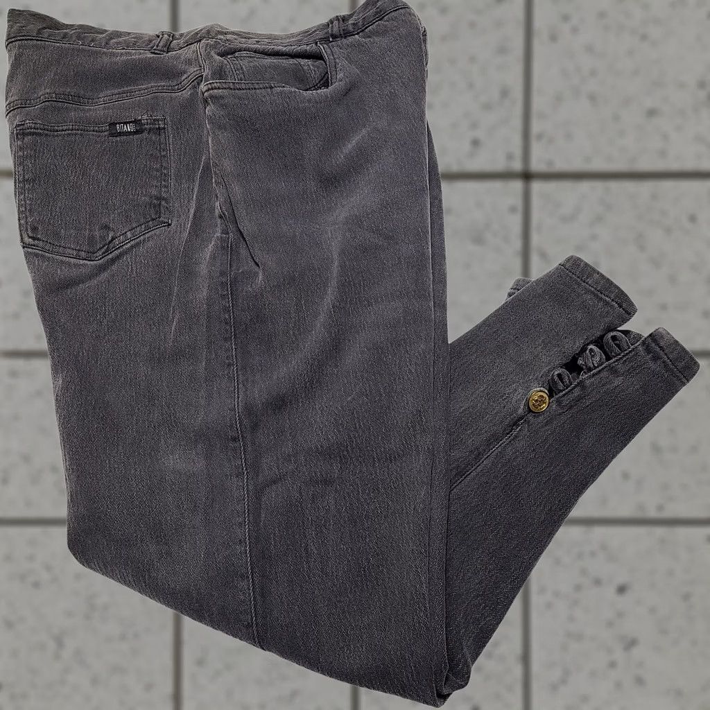 Vintage VINTAGE Gitano Jeans Women Black Tapered Leg 18Wx32 Distressed 80s Womens Jeans Womens Distressed 80s Womens? Size 40" / US 18 - 1 Thumbnail