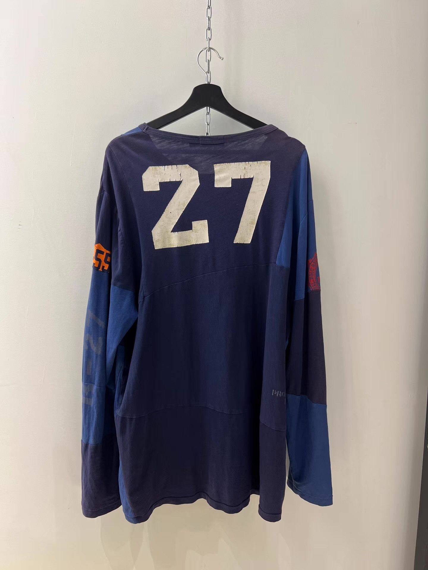 Ralph Lauren Ralph Lauren RRL Mud-Dyed Paneled Long Sleeve Q13 Size US XXL / EU 58 / 5 - 7 Thumbnail