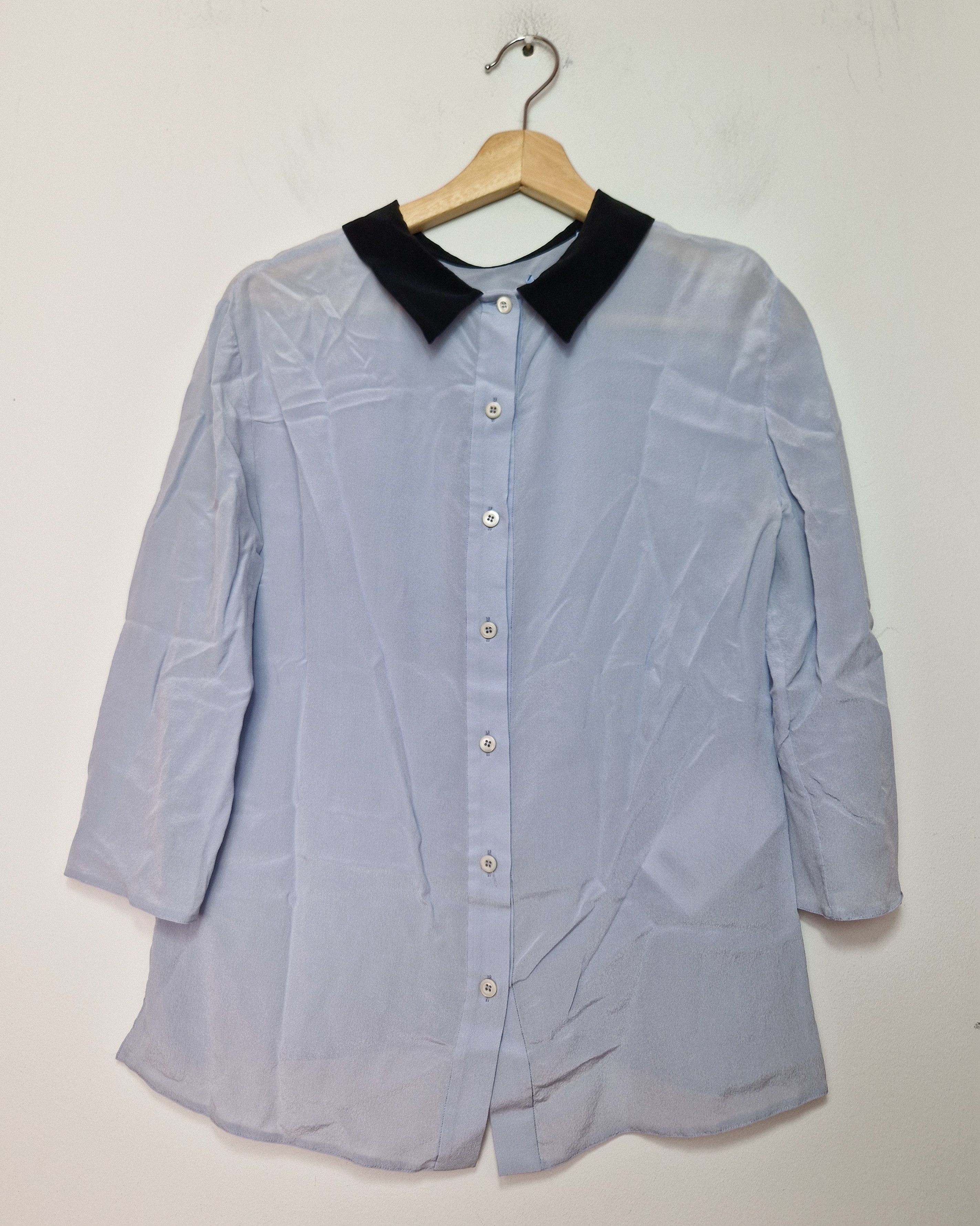 Prada Prada A/W 2015 silk blouse Size S / US 4 / IT 40 - 4 Thumbnail