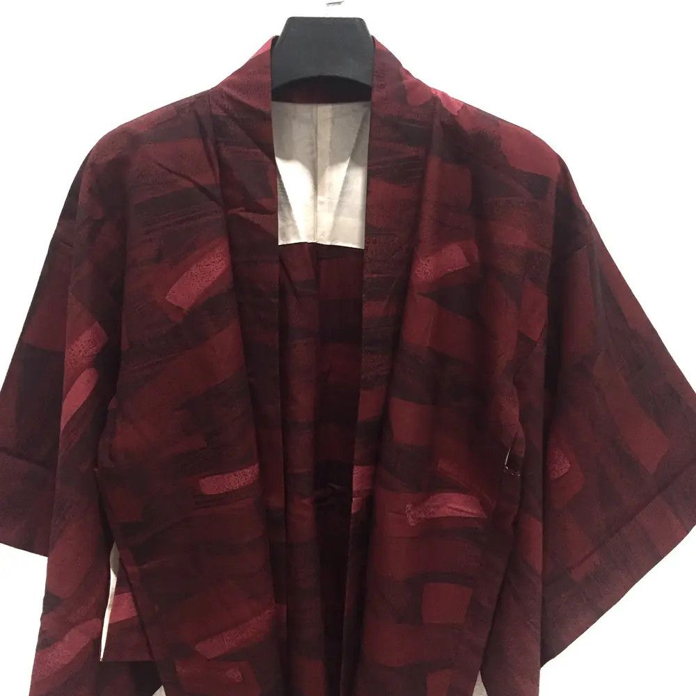 Japanese Brand Kimono Haori Hanten Japanese Traditional Jacket Size US M / EU 48-50 / 2 - 2 Thumbnail