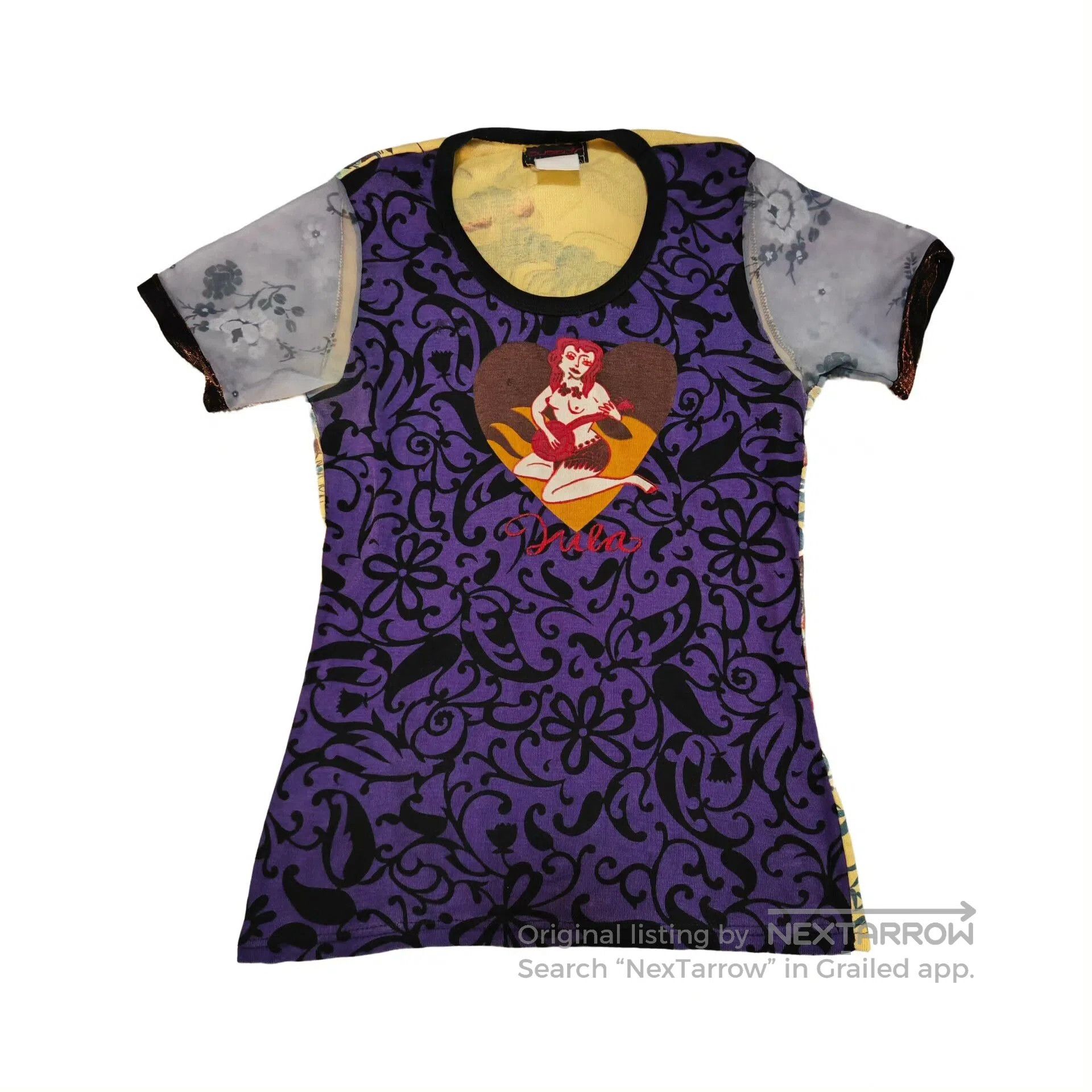 Custo Barcelona Custo Barcelona Purple Dragon Print Top. Size S / US 4 / IT 40 - 1 Thumbnail