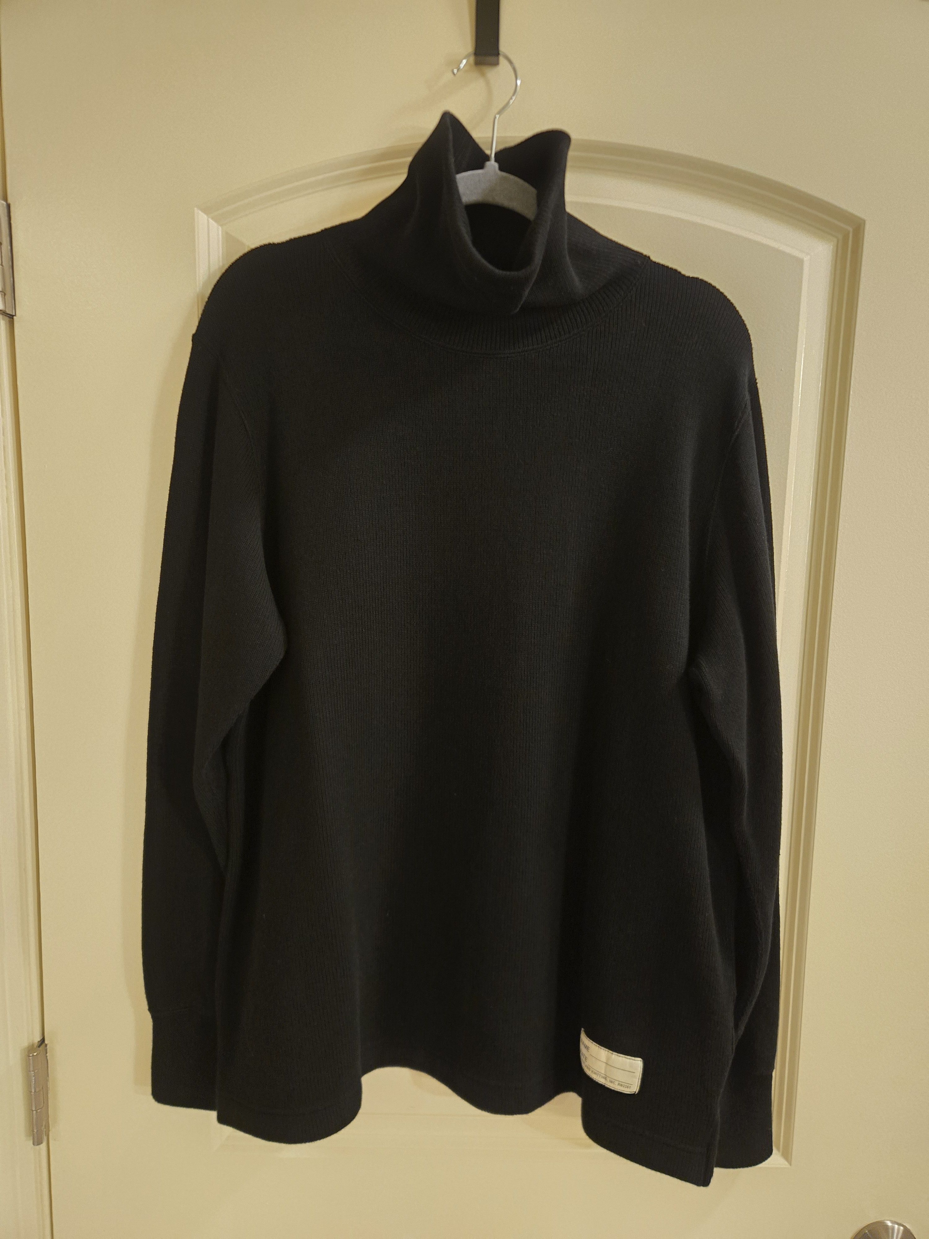 COLIMBO Newkirk Turtleneck Thermal Shirt (BLACK) Size US XL / EU 56 / 4 - 1 Thumbnail