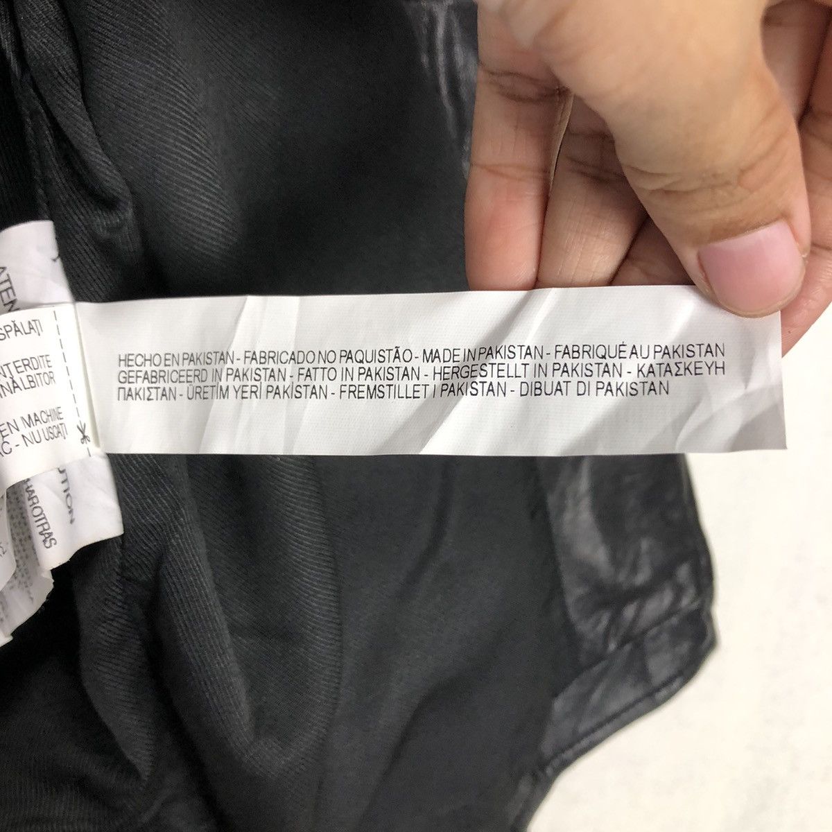 Japanese Brand 🔥Cropped Biker Leather Jacket Bondage Parachute Design Zara Size US S / EU 44-46 / 1 - 22 Thumbnail