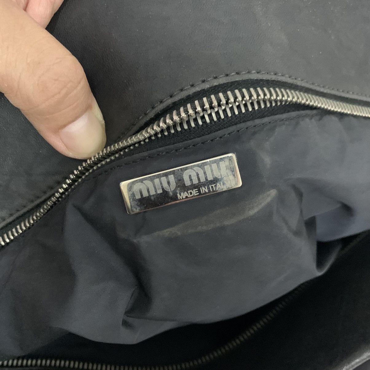 Miu Miu Miu Miu Nylon Tote Bag Size ONE SIZE - 10 Thumbnail