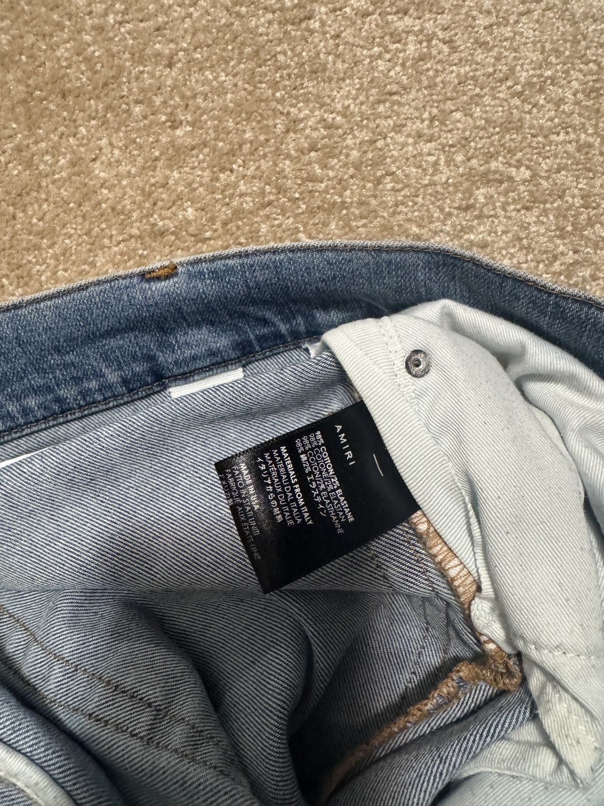 Amiri Amiri Thrasher Jean (Classic Indigo) Size US 30 / EU 46 - 6 Thumbnail