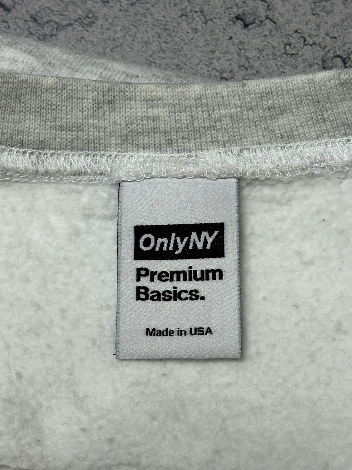 Only NY Only NY Premium Basics Heavyweight Crewneck Sweatshirt Size US S / EU 44-46 / 1 - 9 Thumbnail