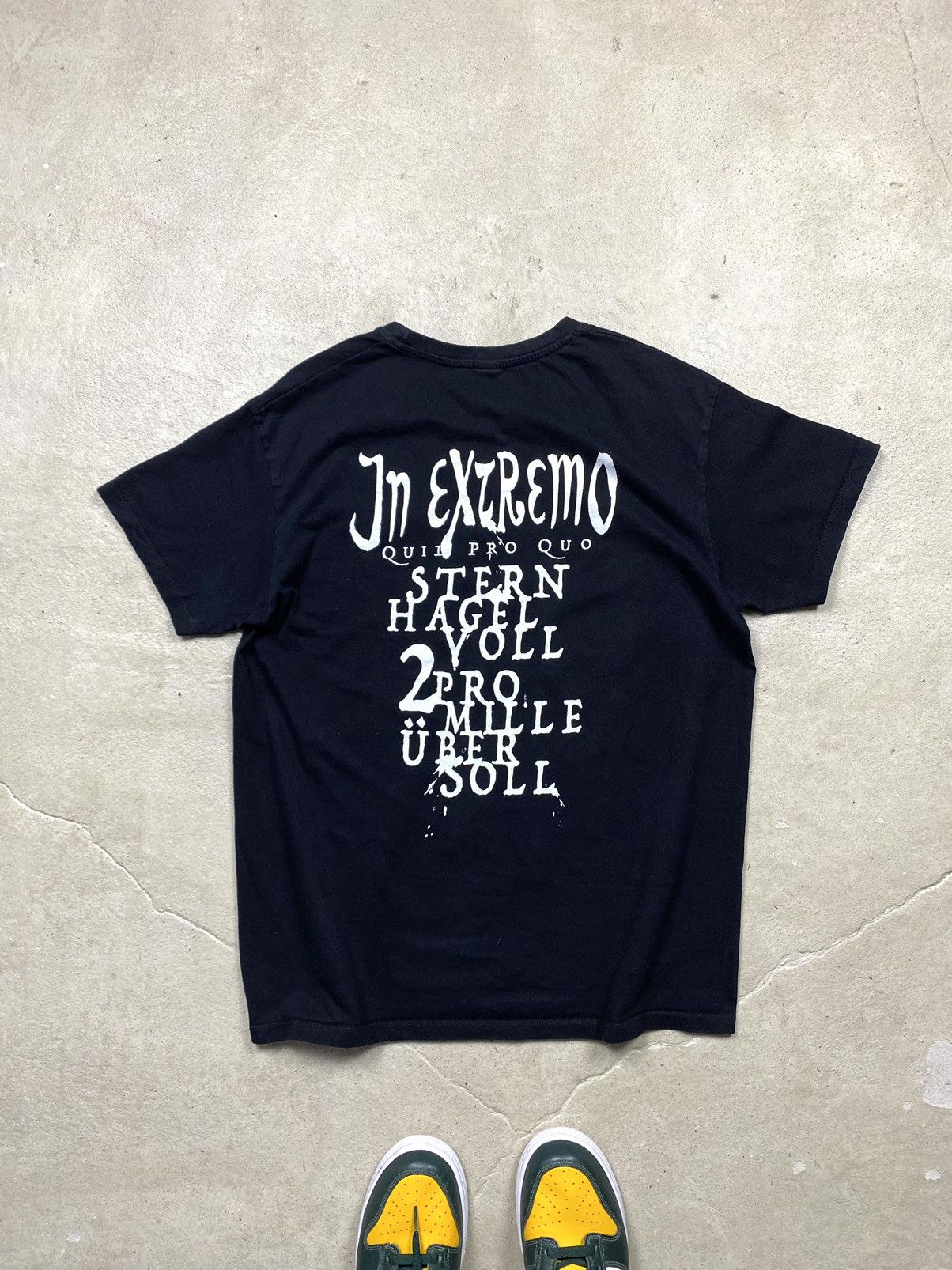 Vintage Vintage In Extremo Band Tee (Blind Guardian Subway to Sally) Size US L / EU 52-54 / 3 - 2 Thumbnail