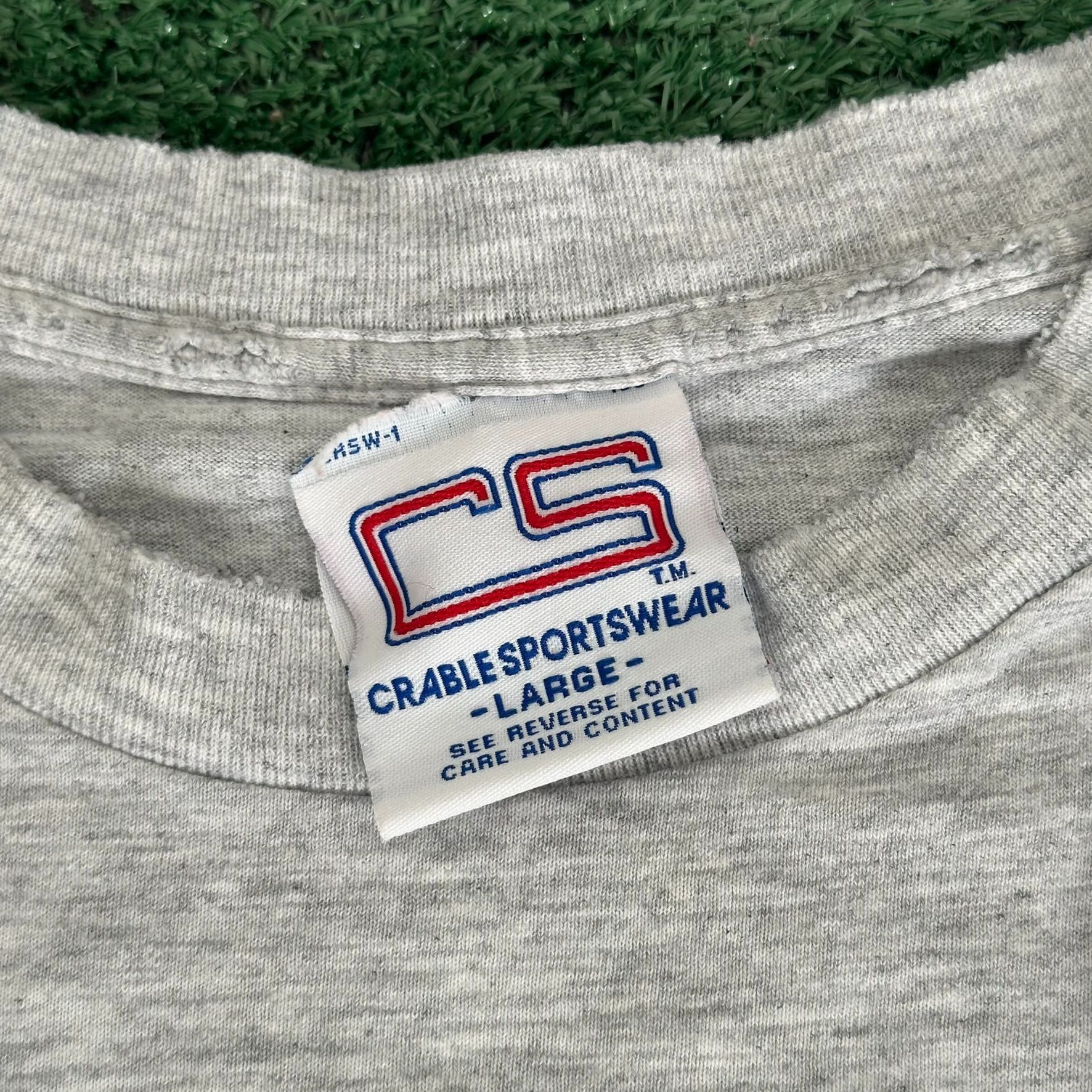 Vintage Vintage 90s USC Trojans Baseball T-Shirt Gray Single Stitch Size US L / EU 52-54 / 3 - 8 Thumbnail
