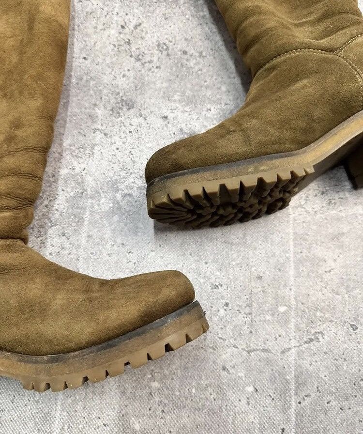 Genuine Leather × Moncler × Moncler Grenoble Vintage Leather Suede Boots High Luxury Moncler Size US 8 / EU 41 - 4 Thumbnail