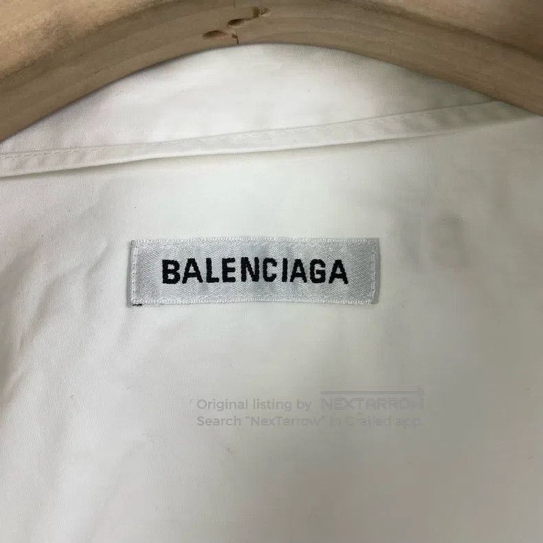 Other Balenciaga Asymmetrical Hem Shirt Size XS / US 0-2 / IT 36-38 - 3 Thumbnail