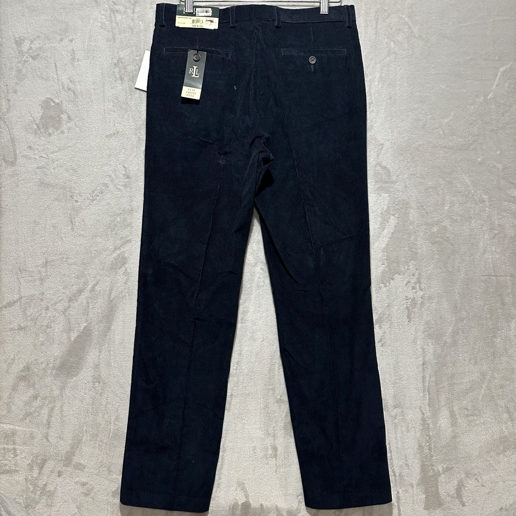 Ralph Lauren Polo Ralph Lauren Flat Front Corduroy Pants Navy 32 Men’s NWT Flat Front 100% Cotton Straight Leg Lauren Ralph Lauren Pants Size US XS / EU 42 / 0 - 2 Thumbnail