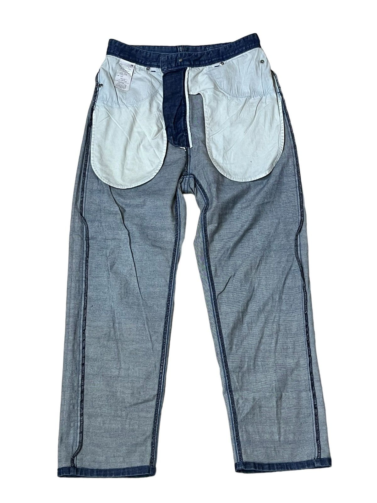 Maison Margiela SICK🔥MAISON MARTIN MARGIELA PARIS MM(6) LIGHT DENIM JEANS Size US 27 - 4 Thumbnail