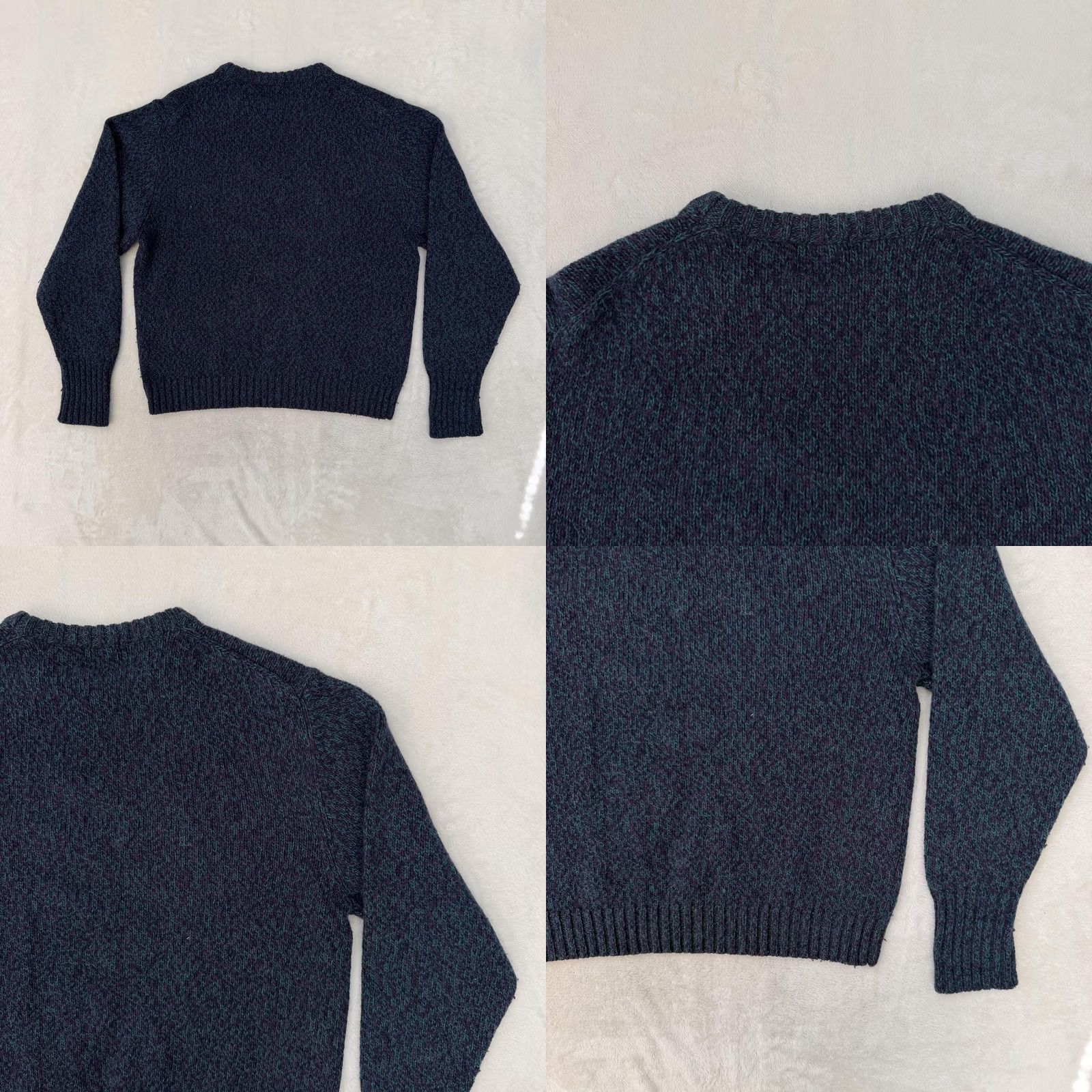 Vintage VINTAGE Woolrich Sweater Mens XL Blue Crewneck Knit Heavyweight Wool Chunky Knit Pullover Long Sleeve Regular Winter Casual HK Size US XL / EU 56 / 4 - 8 Thumbnail