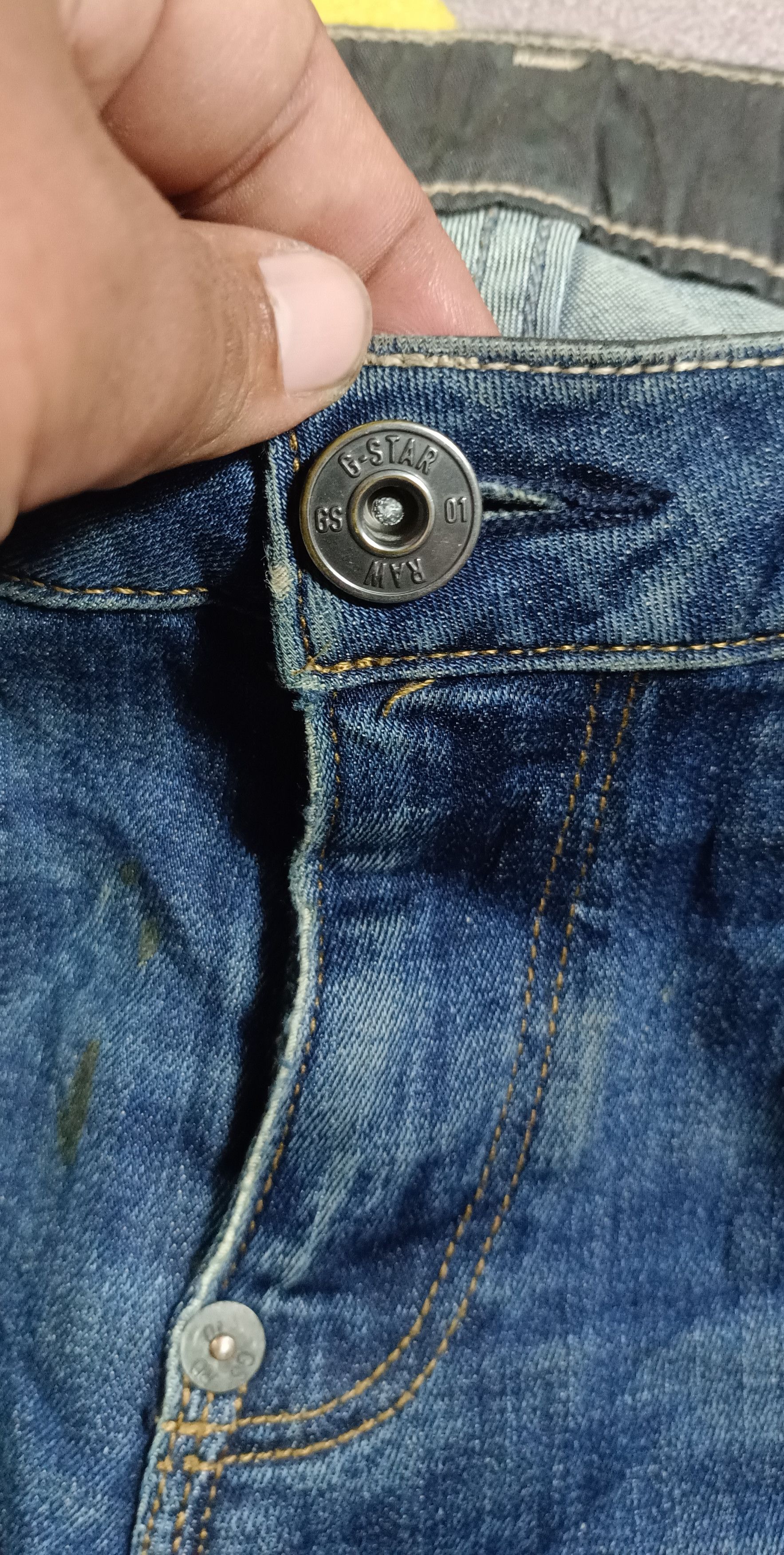 G-Star G Star RAW Embroidered 96 Denim Size US 30 / EU 46 - 9 Thumbnail
