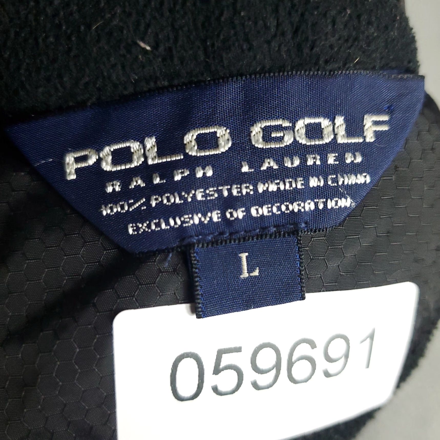 Ralph Lauren Ralph Lauren Jacket Mens Size Large Black Fleece Full Zip Up Pockets Sweater Size US L / EU 52-54 / 3 - 8 Thumbnail